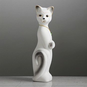 Копилка "Кот Лапа", белый цвет, 28 см