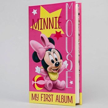 Фотоальбом на 300 фото "Мой первый альбом", Минни Маус