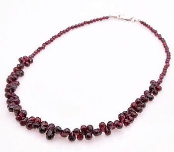 Колье Гранат "Богиня" арт. П3082