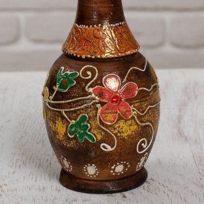 Сувенир дерево "Вазочка" 7,5х7,5х22 см