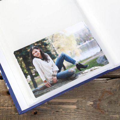 Фотоальбом BRAUBERG на 104 фотографии 10х15 см "Вид с яхты"