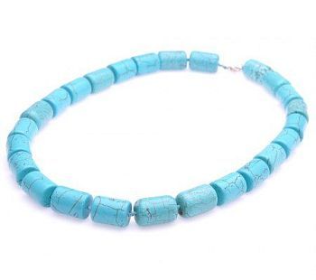 Бусы Прес. Бирюза "Пиза" арт.П3183