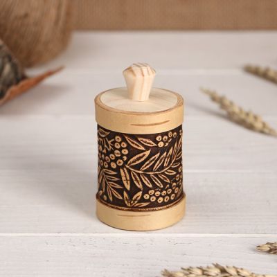 Туес "Малыш", рябинка