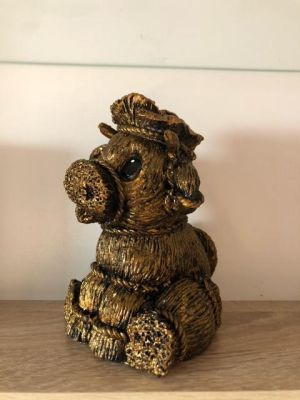 Копилка "Бычок" (высота - 16 см)