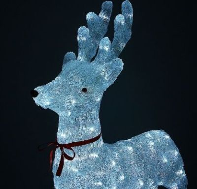 Фигура акрил. "Олень" (67х23х100 см.)