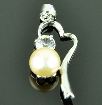 Подвеска Жемчуг  "Фантазия" арт.пНЖМ-1241