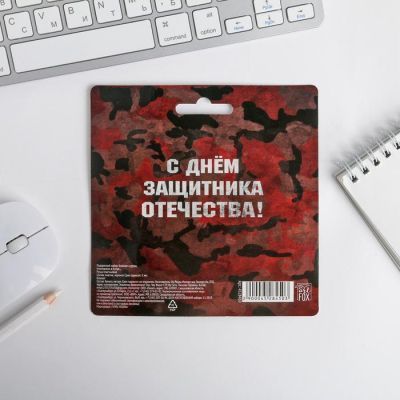 Набор "Настоящему защитнику", блокнотик и ручка - граната