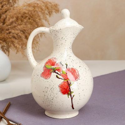 Кувшин "Цветной", с деколью, 1.7 л, микс