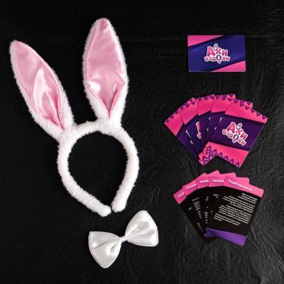 Эротический набор для двоих «Ахи-вздохи. Девушка-плейбой», 10 карт, 18+