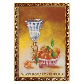 Натюрморт "Персики" багет №50 (40х60 см)