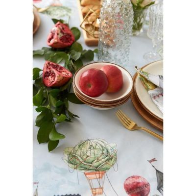 Скатерть "Этель" Circus show d=220см +/-3см, 100% хл, саржа 190 гр/м2