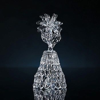 Колокольчик сувенирный «Хрустальный цветок», ручной работы