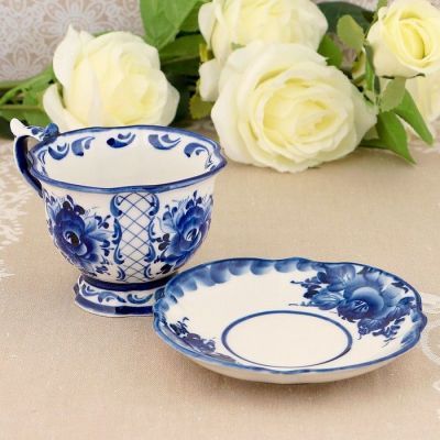 Чайная пара «Мечта», гжель