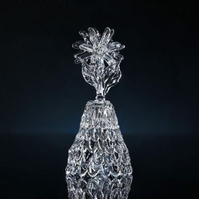 Колокольчик сувенирный «Хрустальный цветок», ручной работы