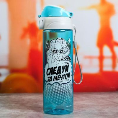 Бутылка для воды "Следуй за мечтой", 600 мл
