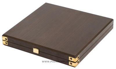 Шахматы "Лучники" камень змеевик креноид доска 28х28 см №19