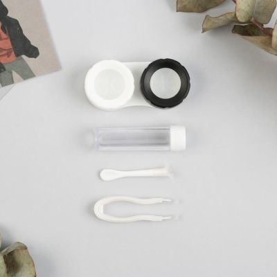 Контейнер для контактных линз "Сияй", 6,5 х 6,5 см