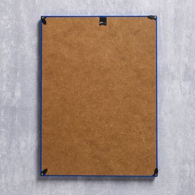 Фоторамка пластик L-1 21х30 см, синий, с небьющимся стеклом