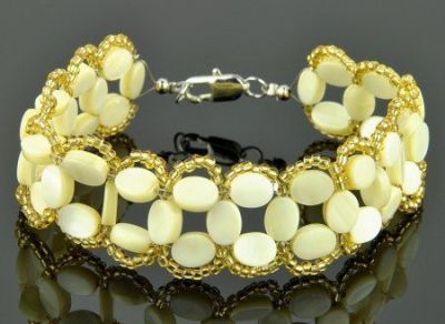 Браслет Перламутр "Леди-Луна" арт.КАП-689