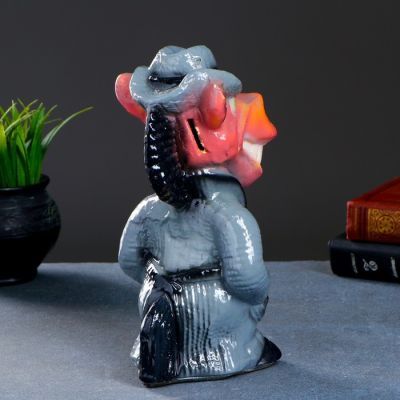 Копилка "Конь в шляпе" 25х12см МИКС