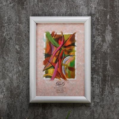 Фоторамка "Молочная" пластик 10х15 см