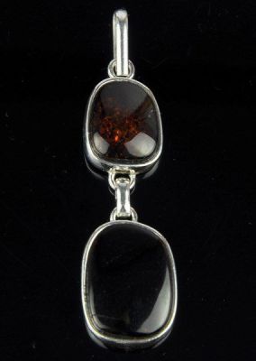 Кулон Янтарь "Влияние" арт.ЯК-328