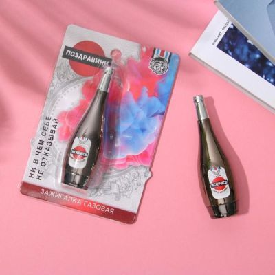 Зажигалка газовая "Искрись", 8,5 х 2 см