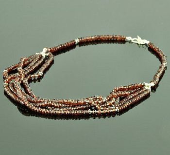Колье Гранат "Богиня" арт.П3248