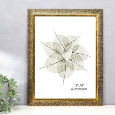 Фоторамка пластик 30х40 см "Золотые точки" 45,8х35,8х1,5 см