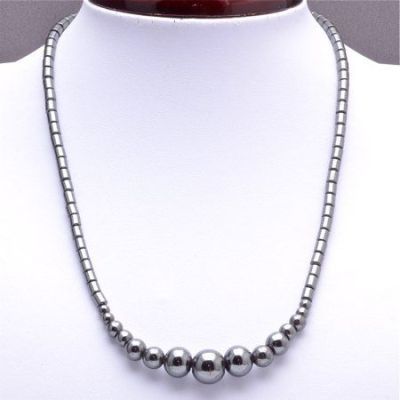 Бусы Гематит "Классика 4-12" арт.П2359