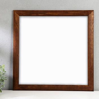 Фоторамка дерево "Единорог- меломан" 35х35 см, венге