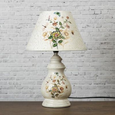 Светильник настольный "Букет полей" 1х40Вт E14 24,5х24,5х39см