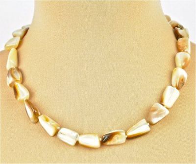 Бусы Перламутр "Лебедушка" арт.П2588