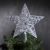 Светодиодная верхушка на ёлку «Звезда белая» 22 см, 15 LED, провод 2 метра, 220 В, свечение мульти Светодиодная верхушка на ёлку «Звезда белая» 22 см, 15 LED, провод 2 метра, 220 В, свечение мульти