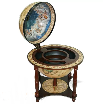 Глобус-бар универсальный №19, диаметр 33 cм, высота 55 см