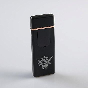 Зажигалка электронная, спиральная, "KING" 3х7.3 см. USB