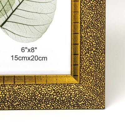 Фоторамка пластик 15х20 см "Золотые точки" 25,8х20,8х1,5 см