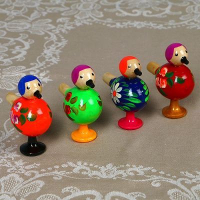 Свистулька «Птичка», 6 см, микс