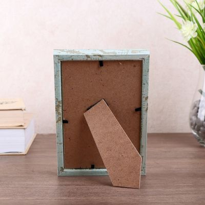 Фоторамка дерево 10х15 см "Зёлёная березка" 17х12,2х2 см