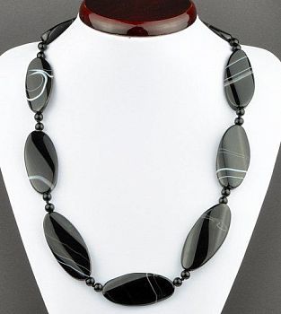 Бусы Агат "Иоланта" арт. П2834