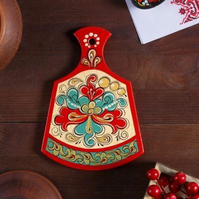 Досочка разделочная «Фигурная», 12×0,8×17 см, старый борок