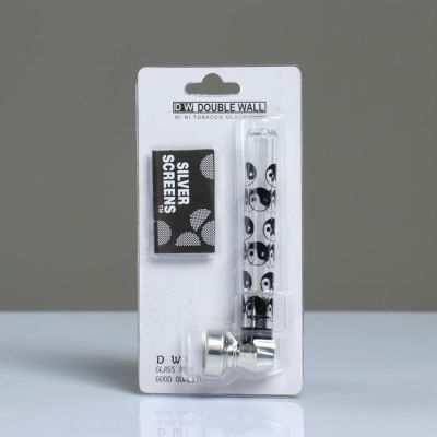 Трубка курительная "Амстердам" 5 сеточек, 12.5х4  см, микс