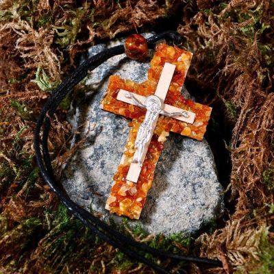 Сувенир "Крестик", в автомобиль, 7,5х4,5 см