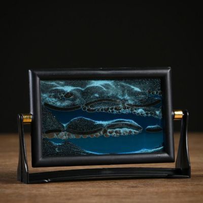 Песочно-водный антистресс "Барханы", 15х10 см, микс