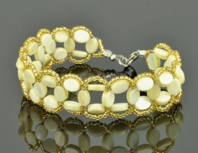 Браслет Перламутр "Ракушечка" арт.КАП-910