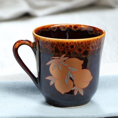 Кружка "Коричневая" деколь, 300 мл, микс