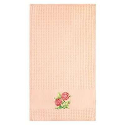 Набор вафельных полотенец Розовые облака 33х60 см, 100% хл, 2 шт