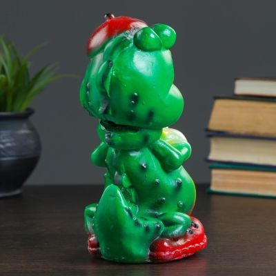 Копилка "Дракон в беретке", 20х12см, МИКС