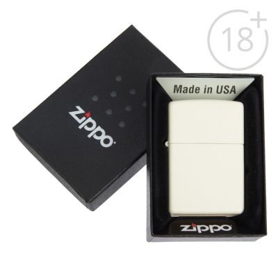 Зажигалка ZIPPO 216 Classic с покрытием Cream Matte