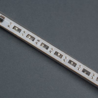 Гирлянда «Нить» 2.4 м с насадками «Сосульки 20 см», IP44, УМС, прозрачная нить, 96 LED, свечение мульти с эффектом стекания, 12 В